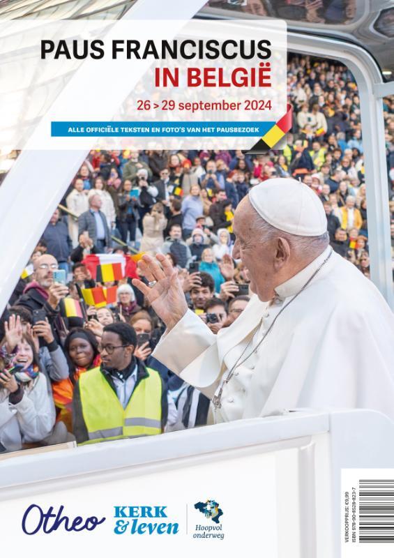 Omslag van boek: Paus Franciscus in België