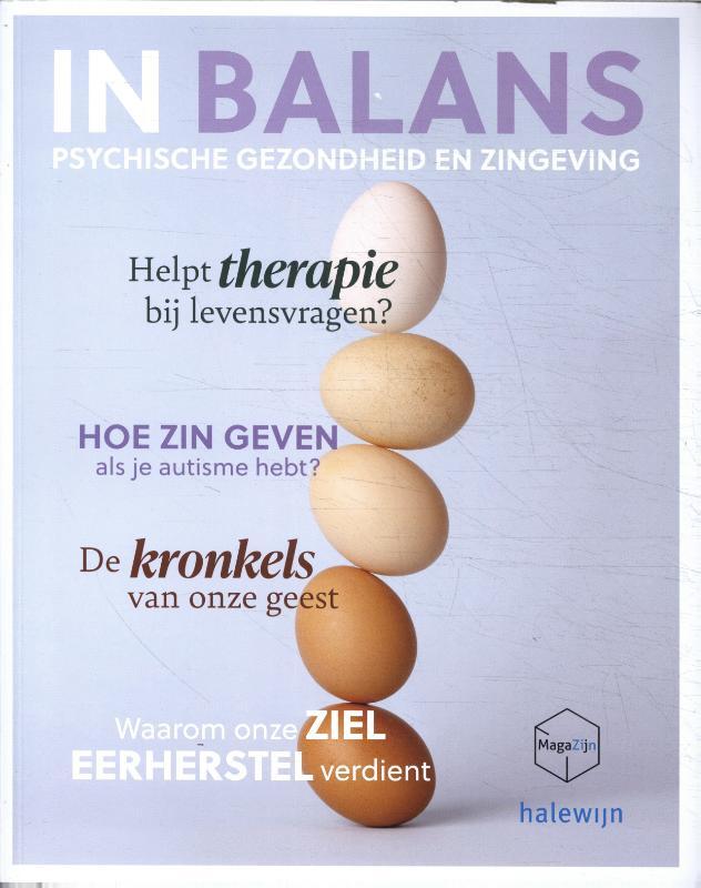 Omslag van boek: In balans. Psychische gezondheid en zingeving
