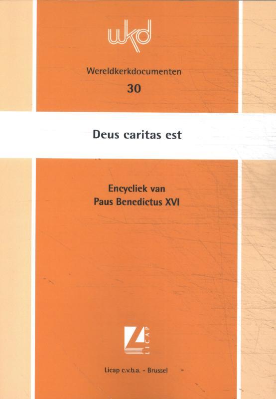 Omslag van boek: Deus caritas est