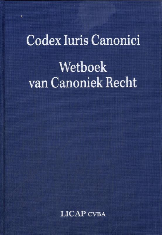 Omslag van boek: Codex Iuris Canonici. Wetboek van Canoniek Recht