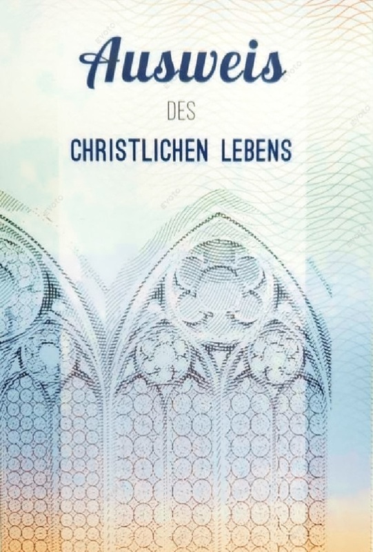 Omslag van boek: Ausweis des christlichen lebens - 25 ex.