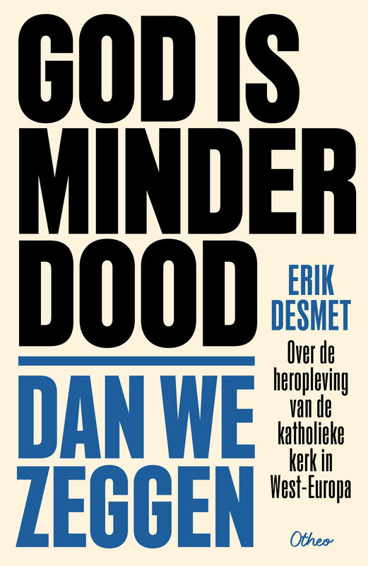 Omslag van boek: God is minder dood dan we zeggen