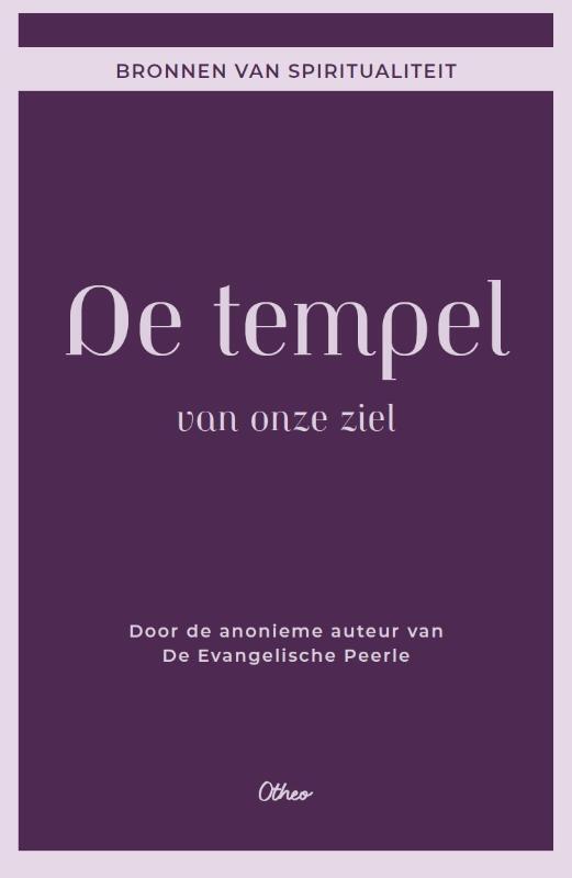 Omslag van boek: De tempel van onze ziel