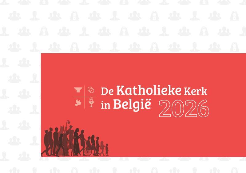 Omslag van boek: De Katholieke Kerk in België 2026