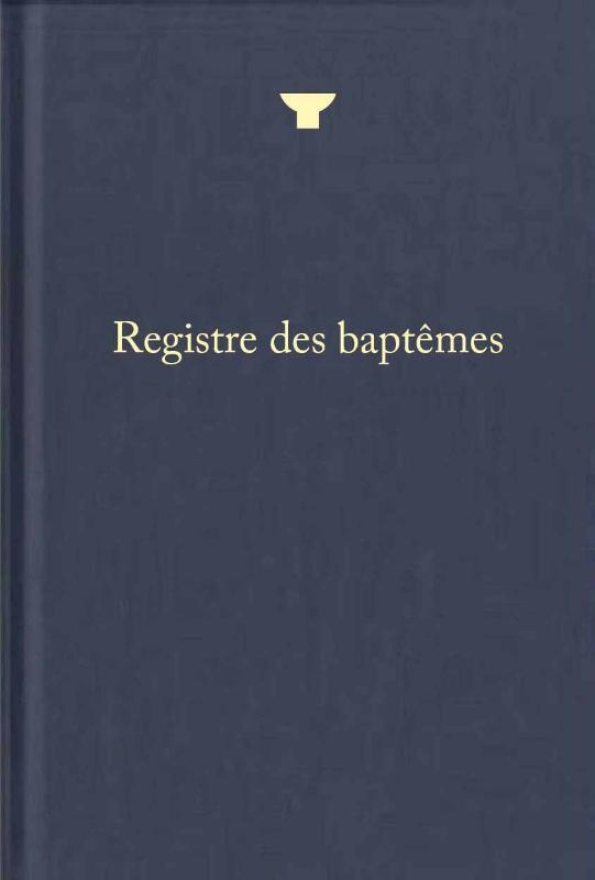 Omslag van boek: Registre des baptemes