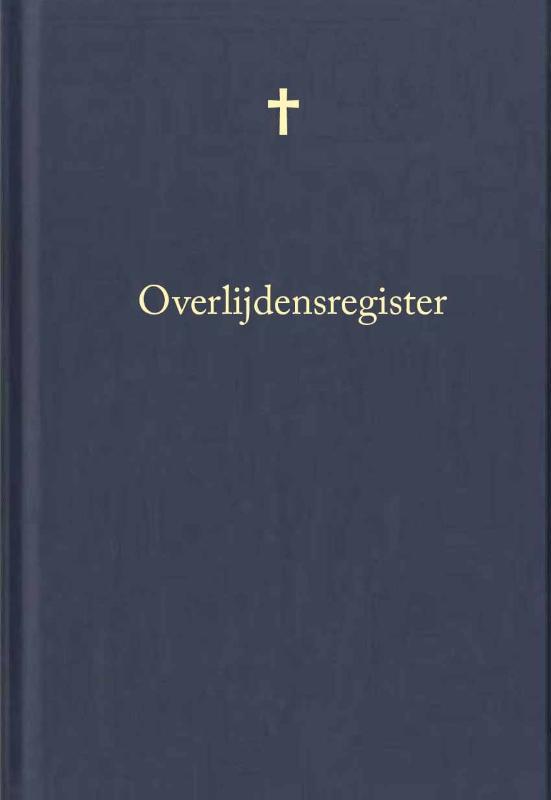 Omslag van boek: Overlijdensregister